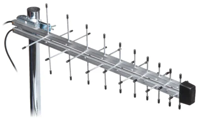 Antenă logaritmică TRANS-DATA ATK-LOG/LTE+FME/10, GSM/DCS/UMTS/HSDPA/LTE, 800-2170 MHz, 2 x FME mamă