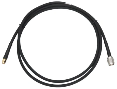Zebra CBLRD-1C4001200R, Antenna connection cable, Black, SMA/RP-TNC, 1 pc(s), IP67, 3.04 mm