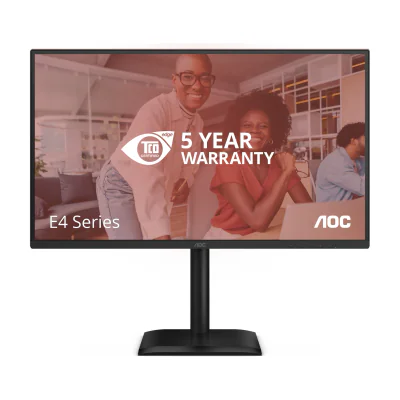 AOC 27E4U, 68.6 cm (27"), 1920 x 1080 pixels, Full HD, LED, 4 ms, Black