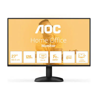 AOC B3 27B31H, 68.6 cm (27"), 1920 x 1080 pixels, Full HD, 4 ms, Black