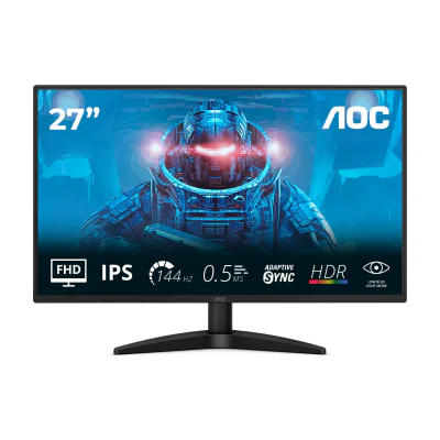 AOC B3 27B36X, 68.6 cm (27"), 1920 x 1080 pixels, Full HD, LED, 4 ms, Black