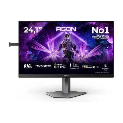AOC G2 AG246FK6, 61.2 cm (24.1"), 1920 x 1080 pixels, Full HD, LED, 0.5 ms, Black, Grey