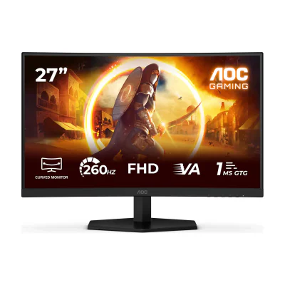 AOC G4 C27G42ZE, 68.6 cm (27"), 1920 x 1080 pixels, Full HD, LCD, 1 ms, Black, Red