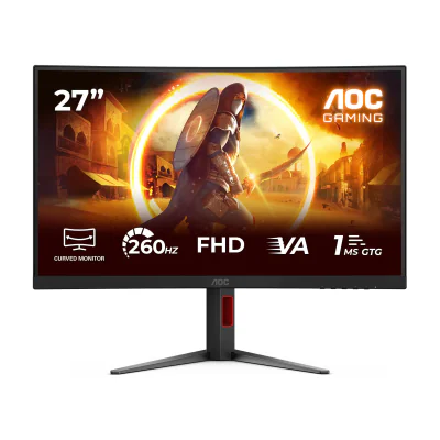 AOC G4 C27G4Z2, 68.6 cm (27"), 1920 x 1080 pixels, Full HD, LCD, 1 ms, Black, Red