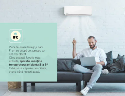 Aparat de aer conditionat FRAM ACF-HS24KITWIFI++