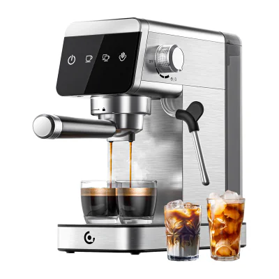 Aparat de cafea cu piston AMZCHEF CE-AZ-EM1501-SV (argintiu)