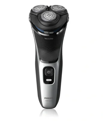 Aparat de ras electric, PHILIPS, seria 3000 S3143/00, Argintiu/Negru