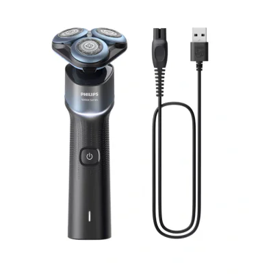 Aparat de Ras electric PHILIPS seria 5000X X5006/00, negru, 3 capete, rezistent la apa