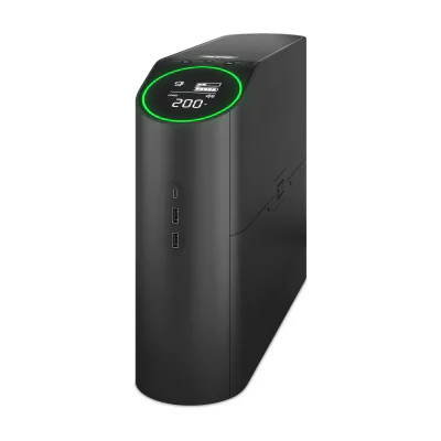 APC Back-UPS Pro BGM2200B-GR - 2200VA/1320W, 4x Schuko & 2x C13 outlets, 3x USB charger, USB dataport, Line-Interactive, 2.2 kVA, 1320 W, Sine, 168 V, 302 V