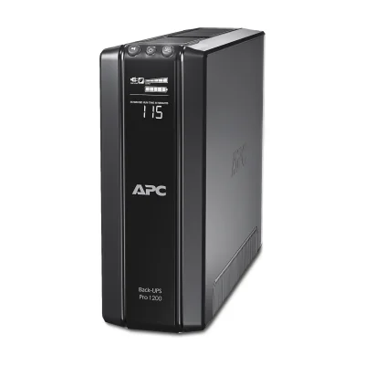 APC Back-UPS Pro, Line-Interactive, 1.2 kVA, 720 W, Sine, 156 V, 300 V