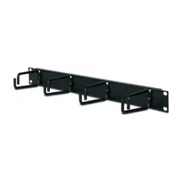 APC Horizontal Cable Organizer 1U, Cable management panel, Black, 640 g