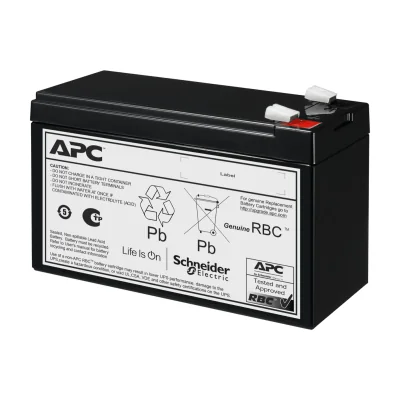APC Replacement Battery Cartridge #176, 24 V, 9 Ah, 1 pc(s), Black, Hg (mercury), REACH, RoHS