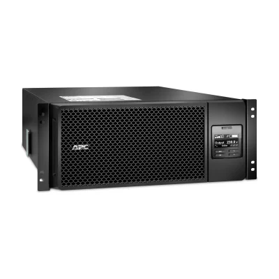 APC Smart-UPS On-Line SRT6KRMXLI - 6kW/VA, 6x C13 + 4x C19 + hardwire 1 phase output, rack mountable, Embedded NMC, Double-conversion (Online), 6 kVA, 6000 W, Sine, 100 V, 275 V