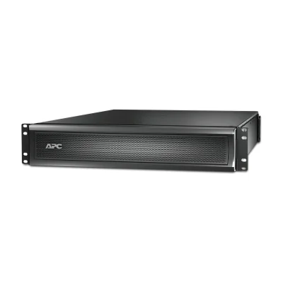APC Smart-UPS X External Battery Pack, Rack/Tower 2U, 120Vdc, W/rail kit, 120 V, 5 year(s), Black, RoHS, REACH, PEP, EOLI, Sealed Lead Acid (VRLA)