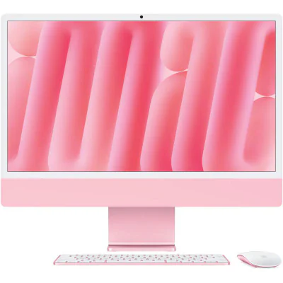 Apple iMAC 24" Retina 4.5k/ Apple M4 (CPU 10-core, GPU 10-core, Neural Engine16-core)/16GB/1TB - Pink - INT KB (2024) (Cto from MWV53RO/A)