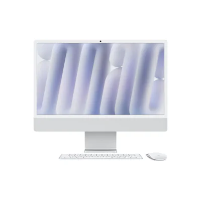 Apple iMAC 24" Retina 4.5k/ Apple M4 (CPU 10-core, GPU 10-core, Neural Engine16-core)/24GB/512GB - Silver - INT KB (2024)