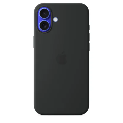 Apple iPhone 16 Plus Silicone Case with MagSafe - Black