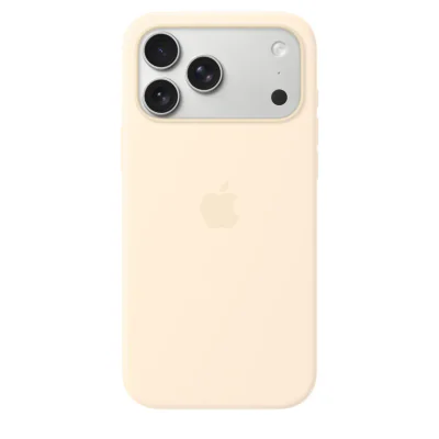 Apple iPhone 17 Pro Max Silicone Case with MagSafe - Vanilla (SEASONAL)
