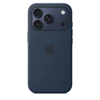 APPLE iPhone 17 Pro Silicone Carcasă cu MagSafe - Midnight, Midnight