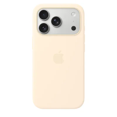 Apple iPhone 17 Pro Silicone Case with MagSafe - Vanilla (SEASONAL)