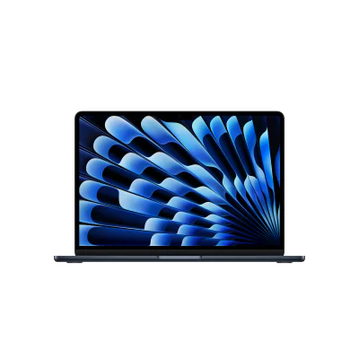 Apple MacBook Air 13.6" M5, 10 nuclee CPU, 10 nuclee GPU, 16 GB RAM, 1 TB SSD, Touch ID, tastatură DE, Midnight