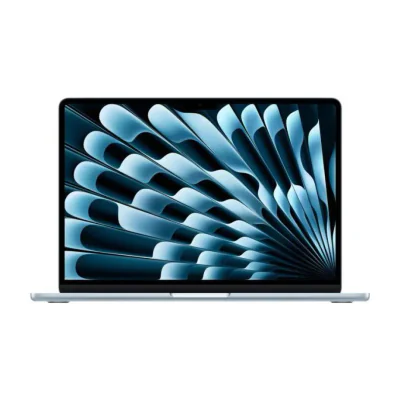 Apple MacBook Air 13.6" M5, 10 nuclee CPU, 10 nuclee GPU, 16 GB RAM, 1 TB SSD, Touch ID, tastatură UK INT, Sky Blue