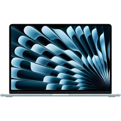 Apple MacBook Air 15.3" M5, 10 nuclee CPU, 10 nuclee GPU, 24 GB RAM, 512 GB SSD, Touch ID, tastatură US INT, Sky Blue