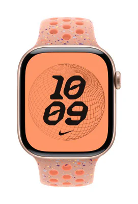 Apple Watch 46mm Alpenglow Pink Nike Sport Band - S/M