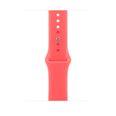 Apple Watch 46mm Sport Band: Bright Guava Sport Band - S/M