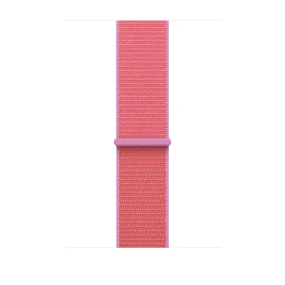 Apple Watch 46mm Sport Loop: Bright Guava Sport Loop