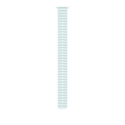 Apple Watch 49mm Ice Blue Ocean Band Extension - Natural Titanium Finish