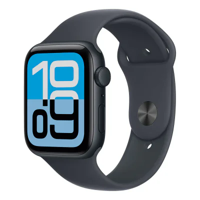 Apple Watch SE 3 Cellular 44mm Midnight Aluminium Case with Midnight Sport Band - S/M