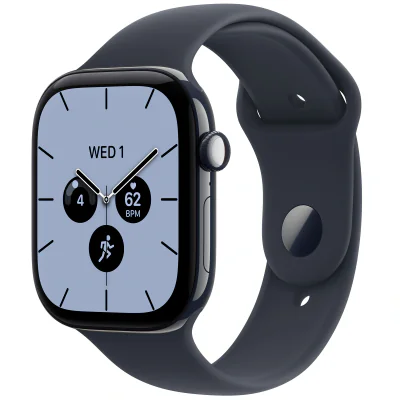 Apple Watch Series 12 GPS + Cellular, Carcasa Night Blue Ceramic 46mm, Navy Blue Sport Band - S/M