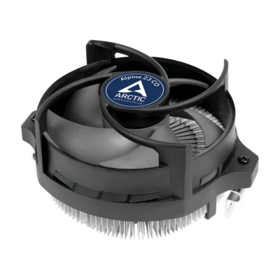 ARCTIC Alpine 23 CO - Compact AMD CPU-Cooler for continuous operation, Air cooler, 9 cm, 200 RPM, 2700 RPM, 0.3 sone, Aluminium, Black