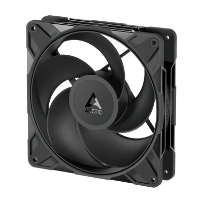ARCTIC Freezer P14 Pro Reverse - 140 mm A-RGB PWM Fan with Cable Splitter, Fan, 14 cm, 166.5 m³/h, Black