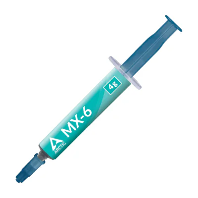 ARCTIC MX-6 ULTIMATE Performance Thermal Paste, Thermal grease, Grey, 4 g, 1 pc(s), 24 mm, 120 mm