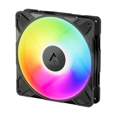 ARCTIC P14 Pro A-RGB 140 mm A-RGB PWM Fan with Cable Splitter, Fan, 14 cm, 400 RPM, 2500 RPM, 186 m³/h, Black