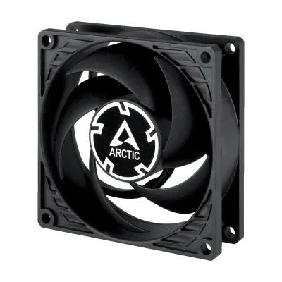 ARCTIC P8 Max - High-Performance 80 mm PWM Fan, Fan, 8 cm, 0.6 sone, 67.96 m³/h, Black