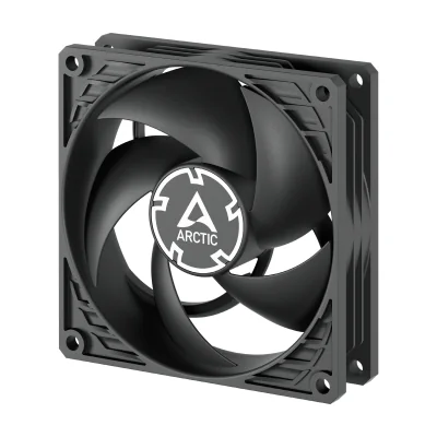 ARCTIC P9 PWM PST (Black) - 92 mm PWM Fan with Cable Splitter, Fan, 9.2 cm, 65.97 m³/h, Black