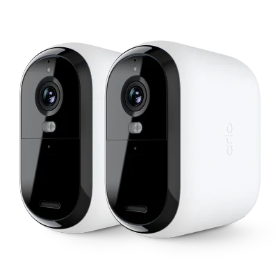 Arlo Essential (Gen.2) XL 2K Outdoor Security Camera - 2 Camera Kit - White