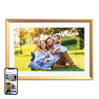 Arzopa D10 (auriu) ramă foto digitală de 10,1"