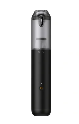 Aspirator de mana Baseus A3 Lite, putere aspirare 12000pa, suporta incarcare QC3.0, filtru HEPA, acumulator 6000mAh cablu inclus Type-C la USB, negru
