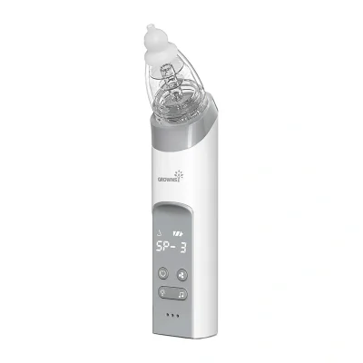 Aspirator nazal Grownsy cu 3 vârfuri (gri)