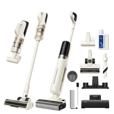 Aspirator vertical cu spalare MOVA K30 Mix 2-in-1 HMV24A, putere 300W, 18.000Pa, Autonomie 30 min