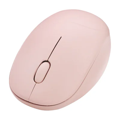 ASUS Fragrance Mouse MD101, Ambidextrous, Optical, RF Wireless + Bluetooth, 2400 DPI, Pink