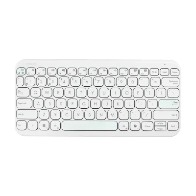 ASUS Marshmallow Keyboard KW100, 75%, Wireless, Bluetooth, Scissor key switch, QWERTY, Beige