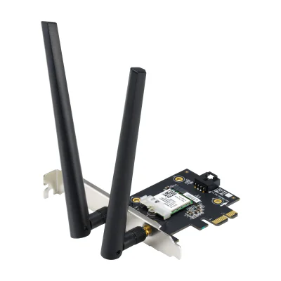 ASUS PCE-AX1800 BT5.2, Internal, Wireless, PCI Express, WLAN / Bluetooth, Wi-Fi 6 (802.11ax), 1775 Mbit/s
