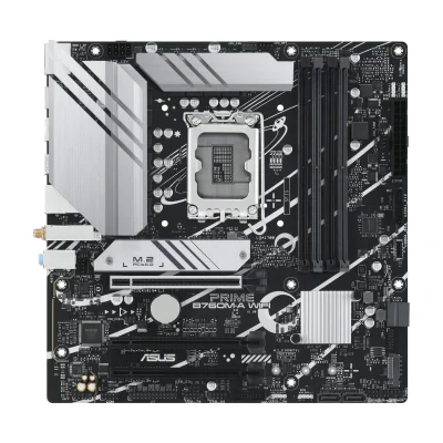 ASUS PRIME B760M-A WIFI, Intel, LGA 1700, Intel® Celeron®, Intel® Core™ i3, Intel® Core™ i5, Intel® Core™ i7, Intel® Core™ i9,..., LGA 1700, DDR5-SDRAM, 128 GB