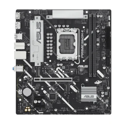 ASUS PRIME B860M-K, Intel, LGA 1851 (Socket V1), Intel Core Ultra (Series 2), LGA 1851, DDR5-SDRAM, 128 GB