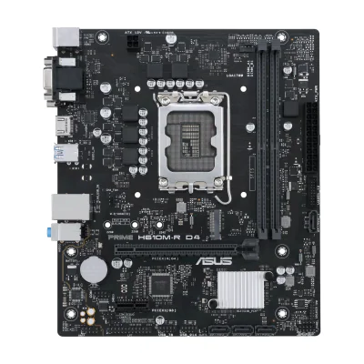 ASUS PRIME H610M-R D4-SI, Intel, LGA 1700, Intel® Celeron®, Intel® Core™ i3, Intel® Core™ i5, Intel® Core™ i7, Intel® Core™ i9, Intel Pentium G, LGA 1700, DDR4-SDRAM, 64 GB